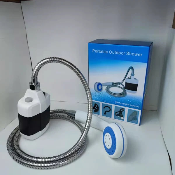 🔥Camping Essentials - While Stocks Last💦Portable Shower for Camping with Water Pump🚀