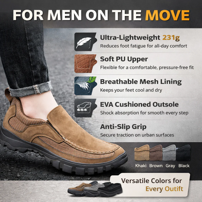 Trek Men’s Lightweight Hiking Shoes – Quick-Dry Breathable Outdoor Trail Sneakers