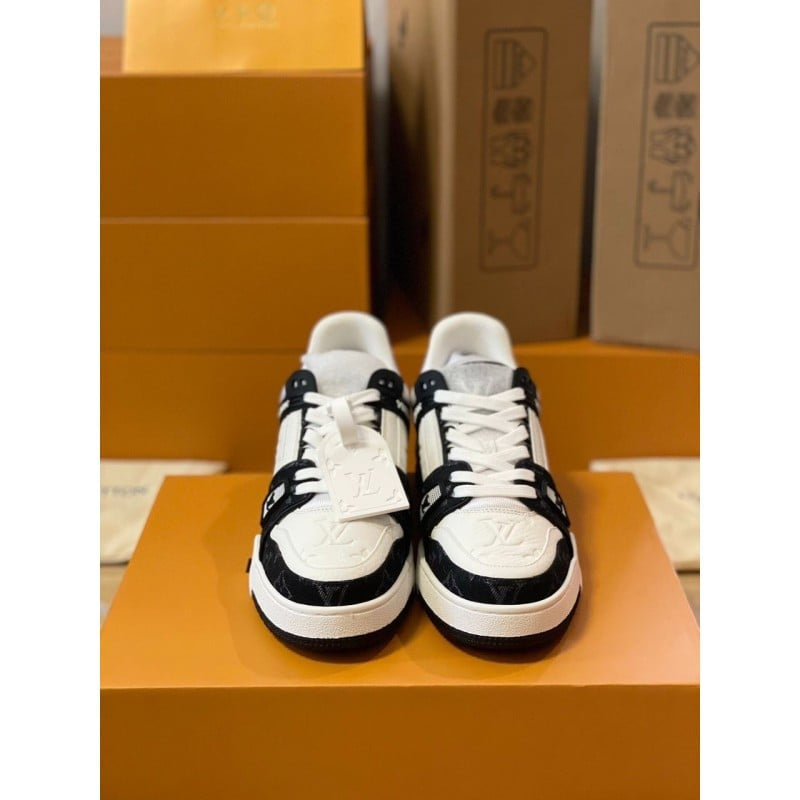 Louis Vuitton LV Trainer Sneaker ‘Monogram Black Denim’